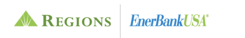 Regions. EnerBank USA financing logo